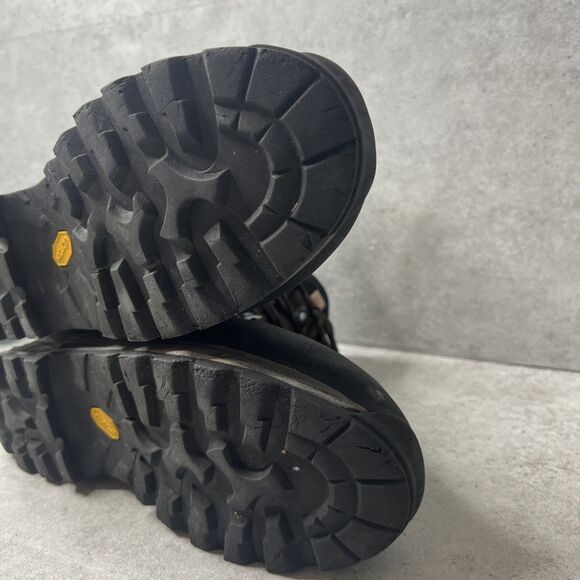 Lowa Mens Hiking Boots Tibet GTX Size 9.5 Brown Backpacking Trekking Outdoor - Picture 13 of 16